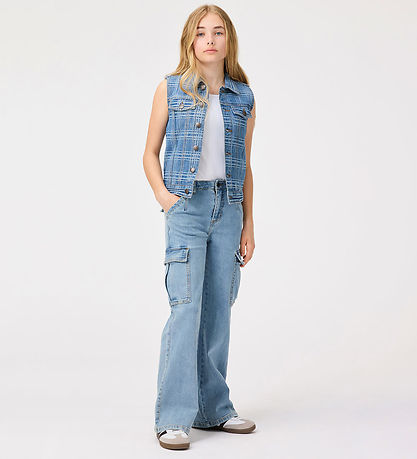 Molo Weste - Denim - Hertha - verwaschenes Karo