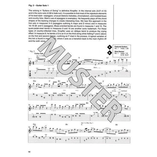 Hal Leonard Mark Knopfler Signature Licks
