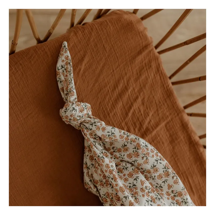 Bonjour Little Kimono Noué Coton Bio Calipoppy | Ecru