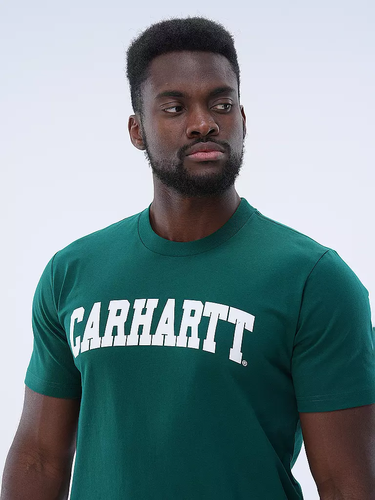 CARHARTT WIP T-Shirt S/S UNIVERSITY dunkelgrün