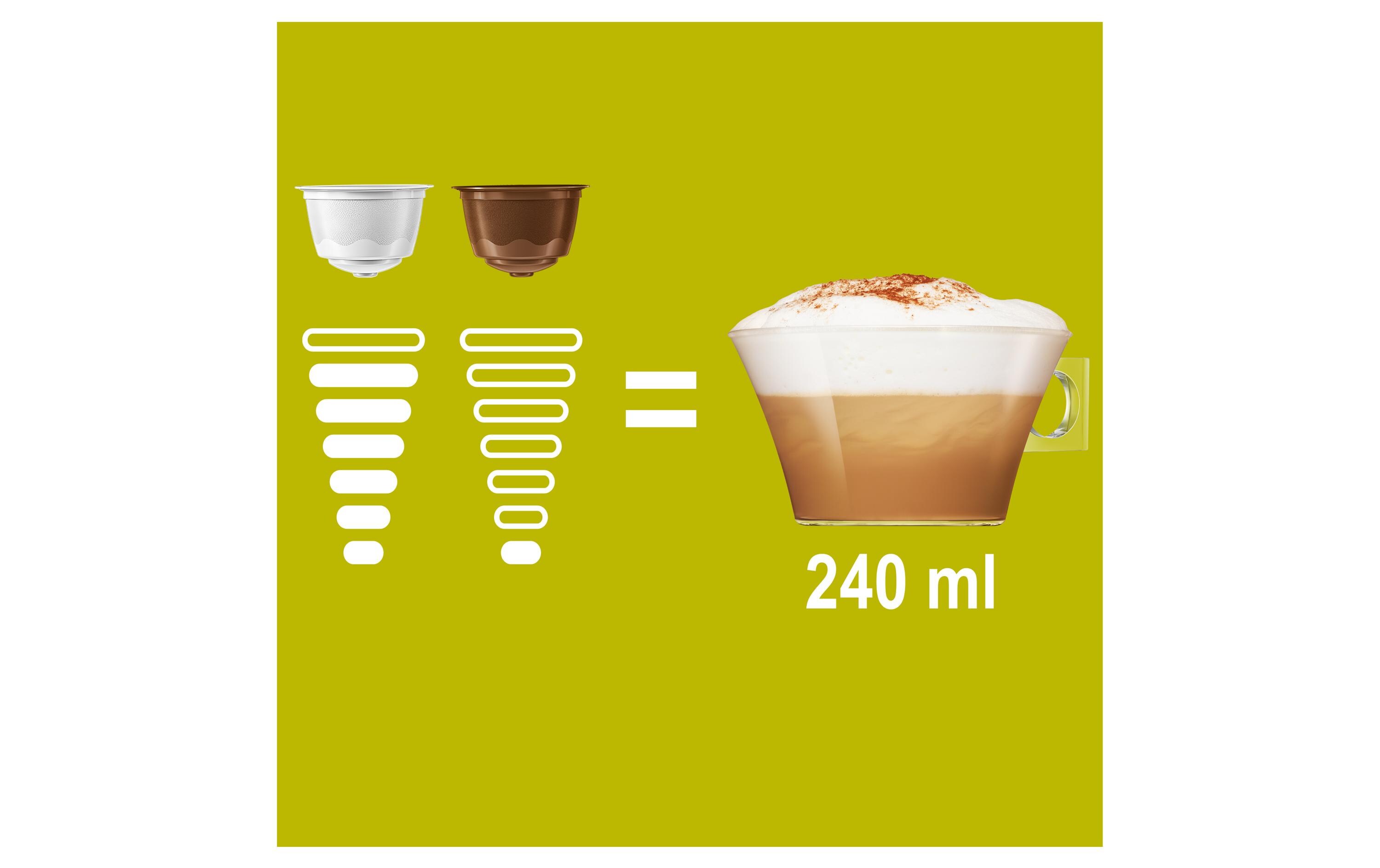 Kaffeekapseln Dolce Gusto Cappuccino 15 PortionenNescafé Dolce Gusto Cappuccino Kaffeekapseln