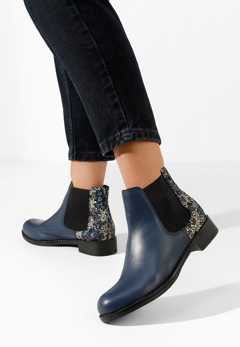 Bottines femme en cuir multicolores Campina