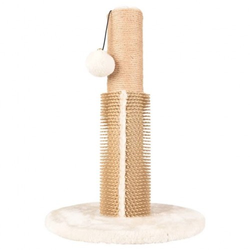Arranhador para gatos Sn 1, marrom e branco