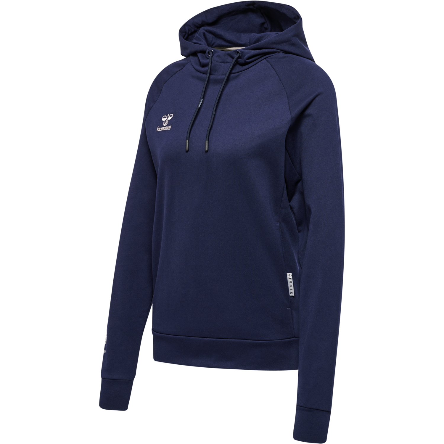 hmlMOVE GRID COTTON HOODIE WOMAN