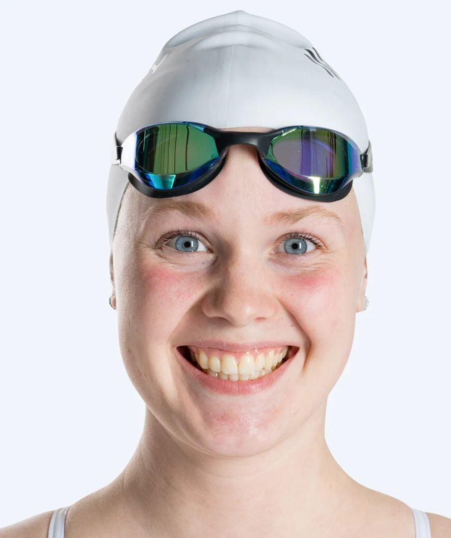 Watery svømmebriller - Instinct Mirror - Sort/guld