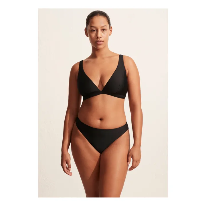 Matteau Haut de Maillot Plunge | Noir