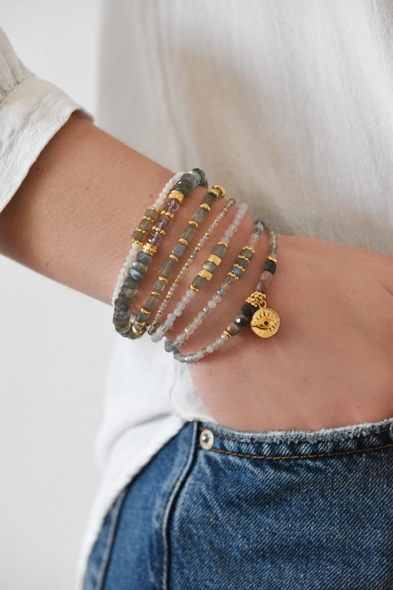 KAMALA - Bracelet lapis lazuli | Bleu