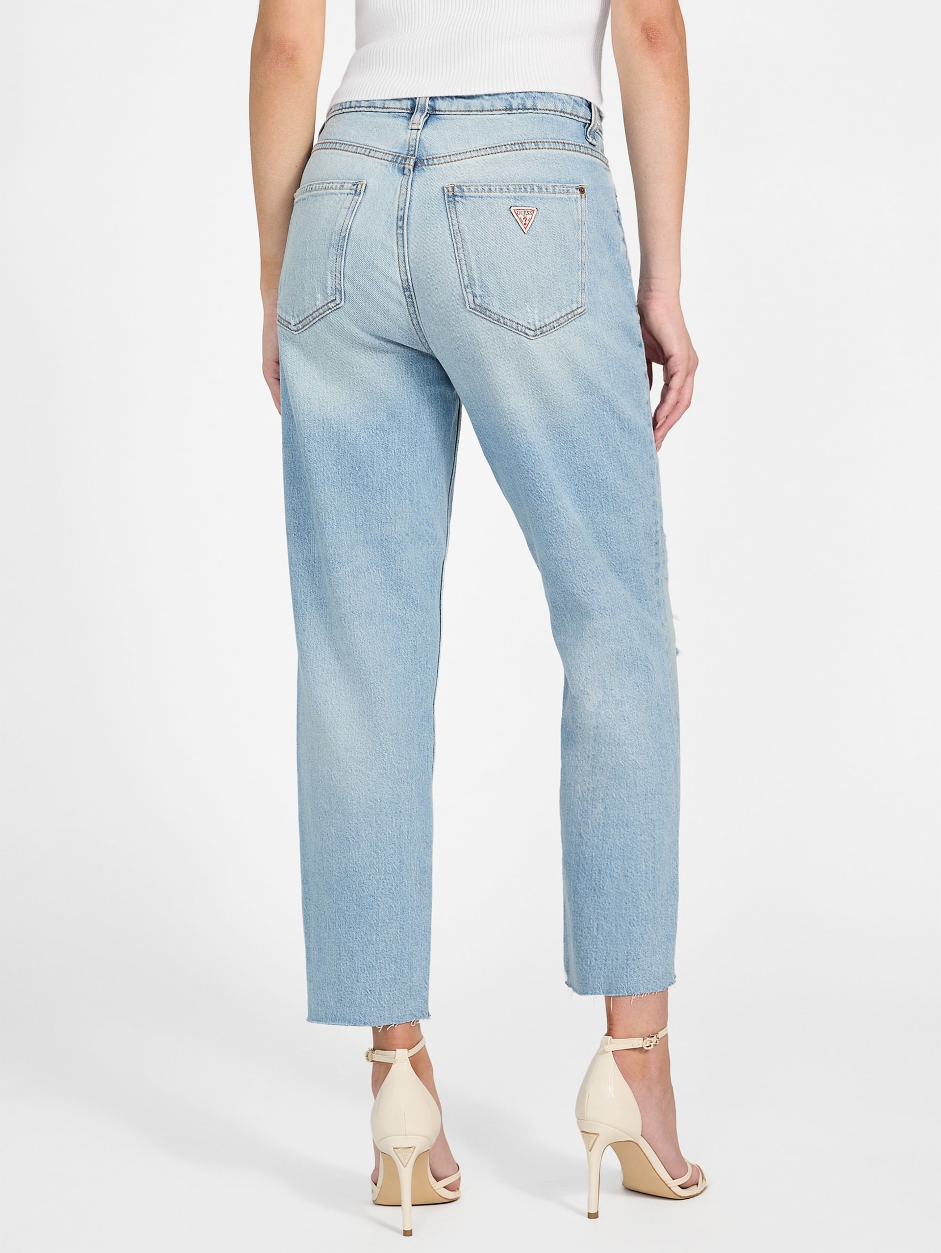 Calça jeans Eco Slim Mom