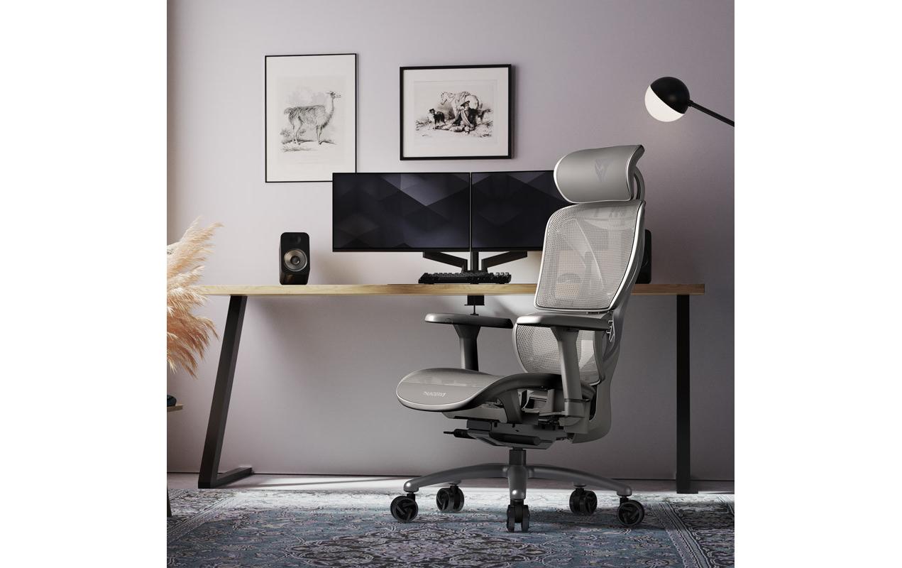 Bürostuhl XTC-Mesh Grau<br>Ergonomischer Bürostuhl