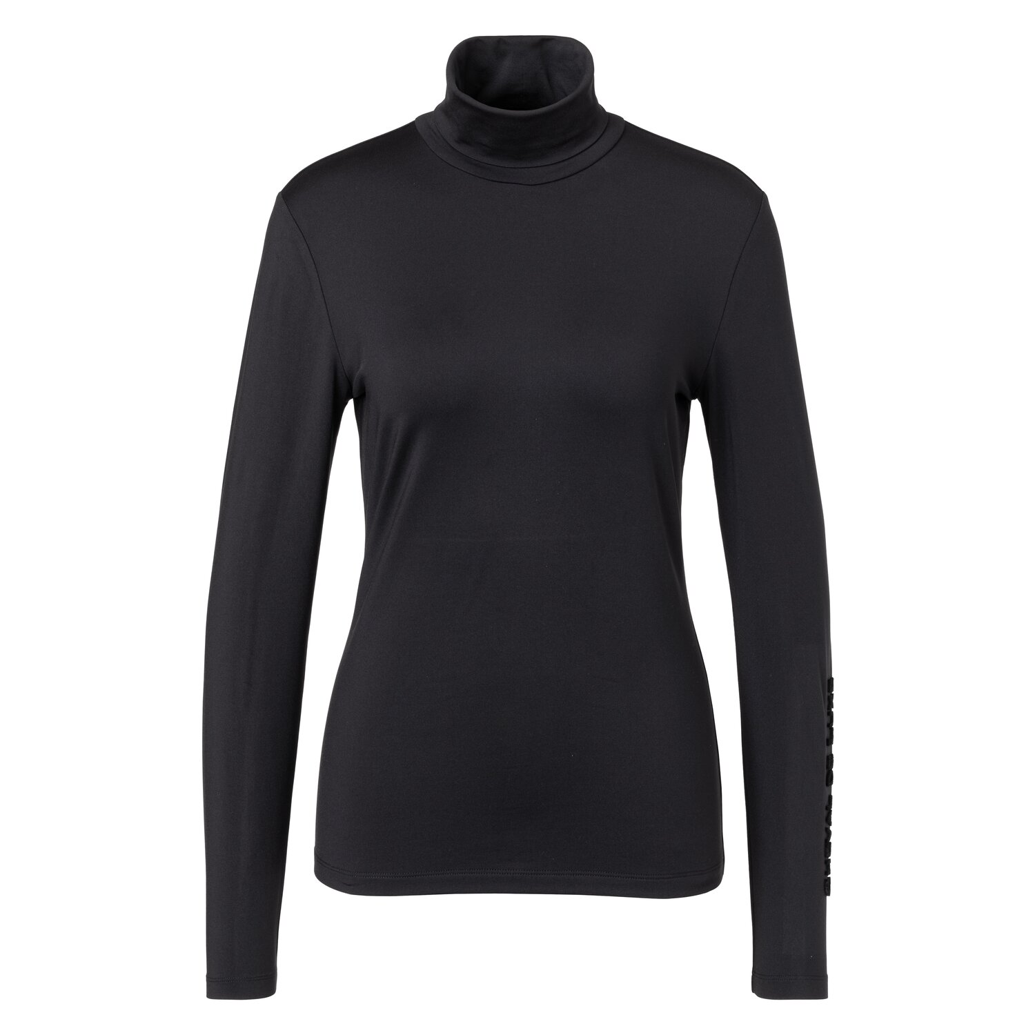 Cheval de Luxe Funktions-Rollkragenshirt  - black