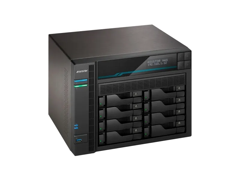 ASUSTOR Lockerstor 10 AS6510T - NAS-server - 10 bays - SATA 6Gb/s - RAID RAID 0, 1, 5, 6, 10, JBOD - RAM 8 GB - 2.5 Gigabit Ethernet / 10 Gigabit Ethernet - iSCSI support