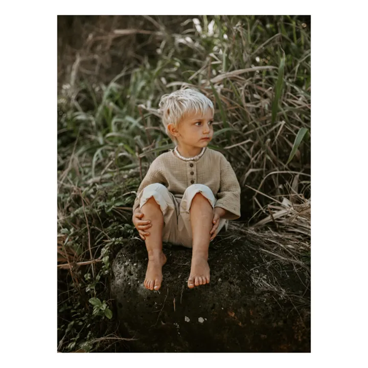 The Simple Folk Blouse Coton Bio | Camel