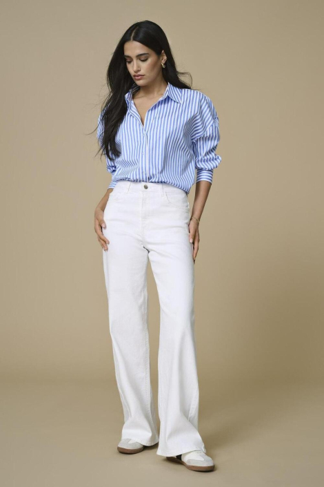 Jacqueline de Yong witte dames jeans