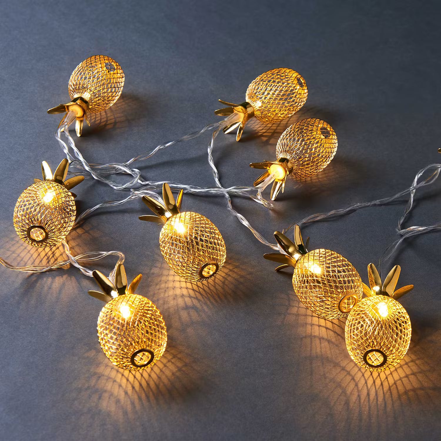 MIAMI LED-Lichterkette Ananas