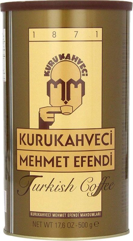 Turkse koffie Kurukahveci Mehmet Efendi gemalen koffie
