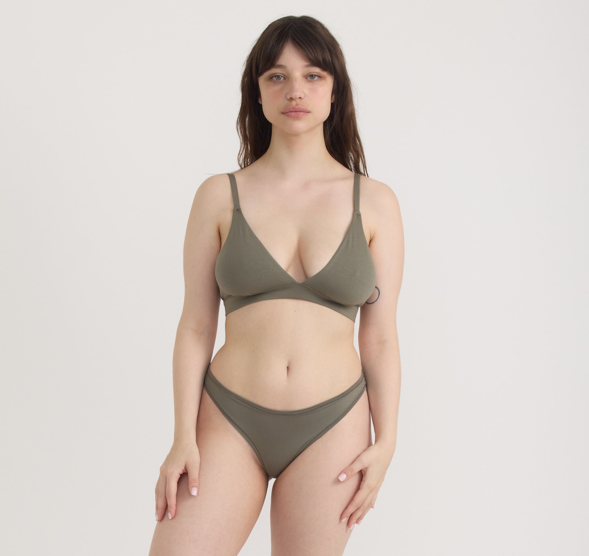 TENCEL™ LYOCELL<br>Soft Touch Veil Triangle Bralette
