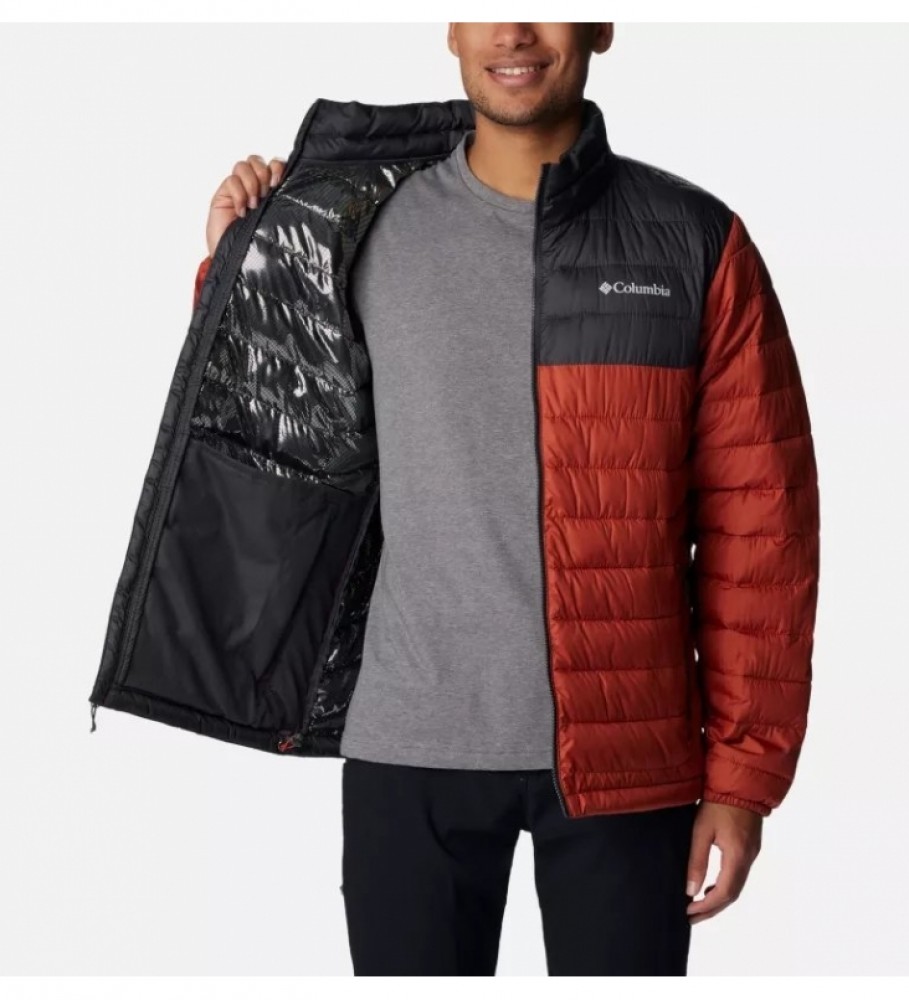 Jaqueta Columbia Powder Lite, vermelha