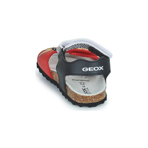 Geox - B SANDAL CHALKI BOY - Rouge / Bleu