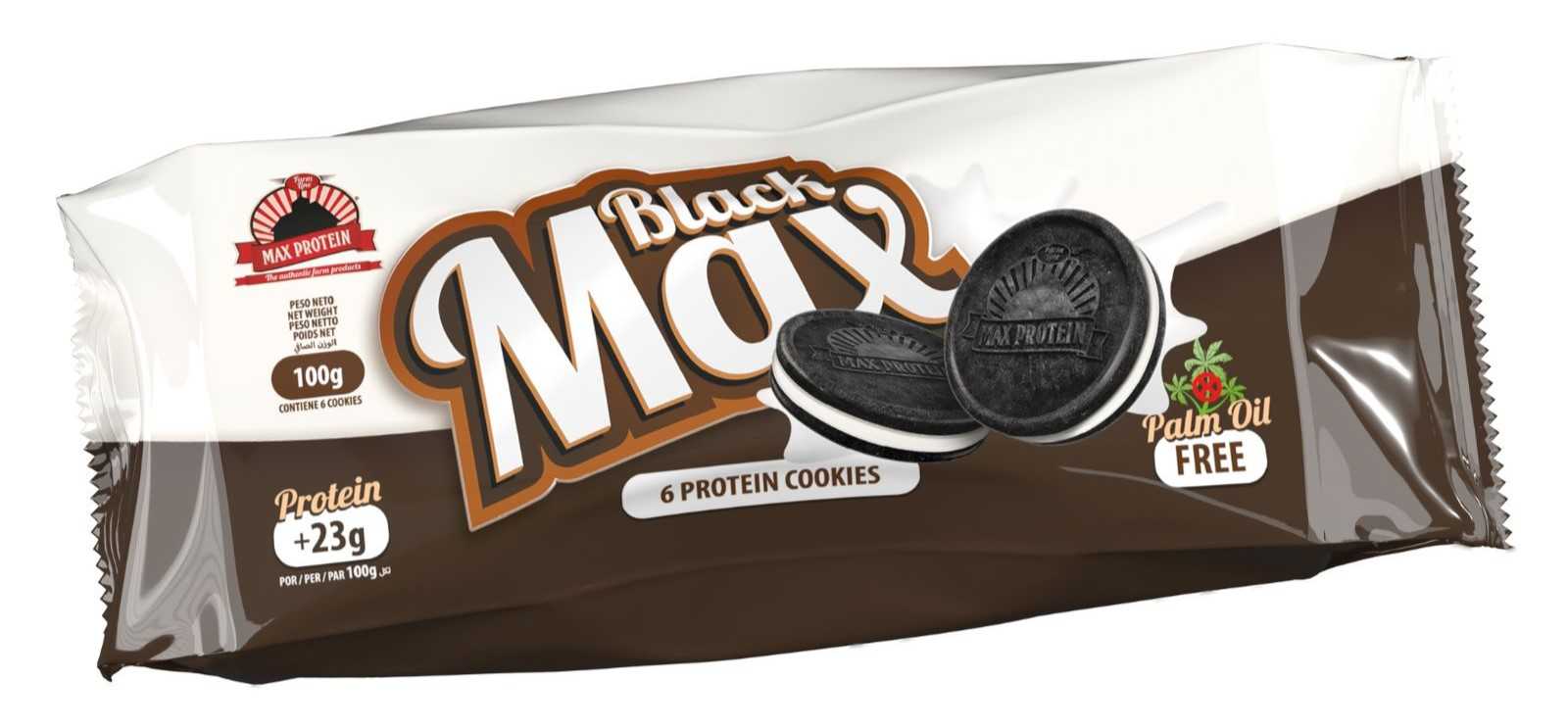 Biscoitos Max Protein Black Max (6 unidades)