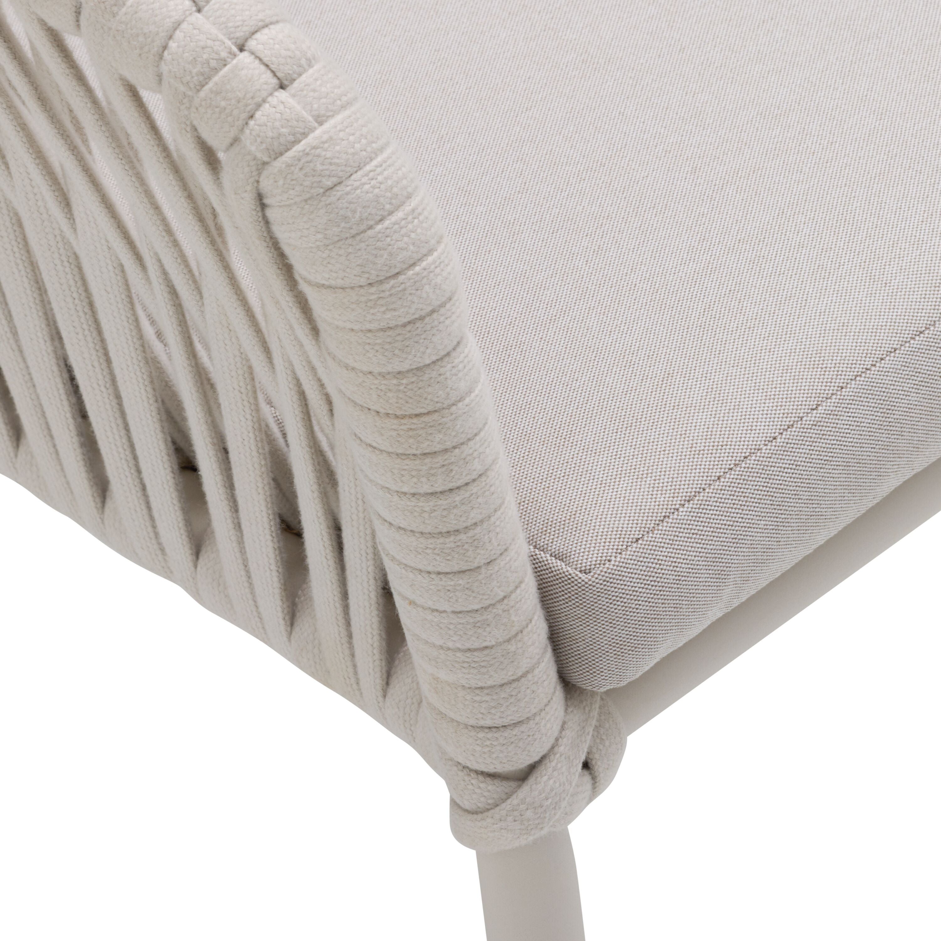 KURI Stuhl - Sand / B: 58.0 cm x T: 48.0 cm x H: 75.0 cm