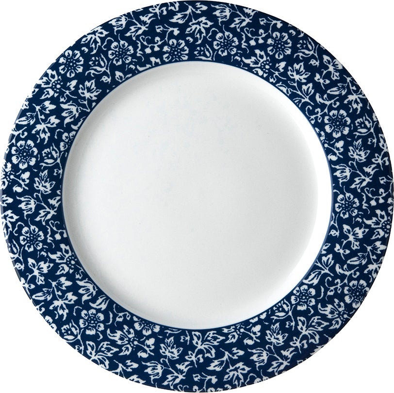 Laura Ashley bord Alyssa blauw D 23,4 H 1,7 cm