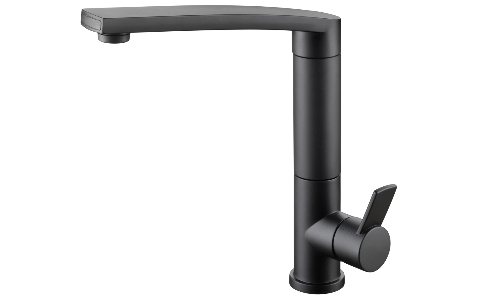 Reich Einhebelmischer Serie Contur S Keramikkartusche mit 100 mm Verlängerung schwarz