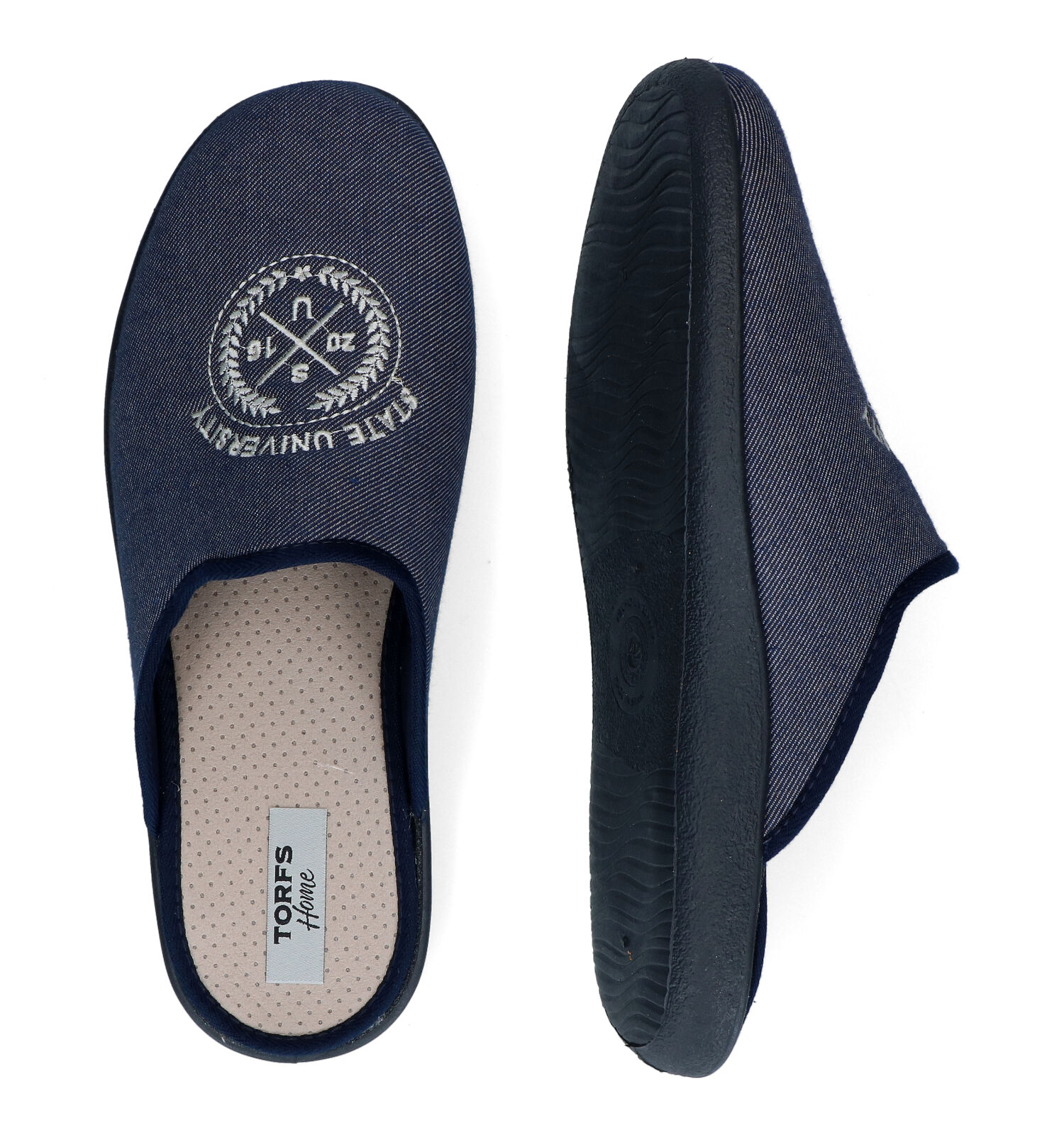 Pantoffels blauw