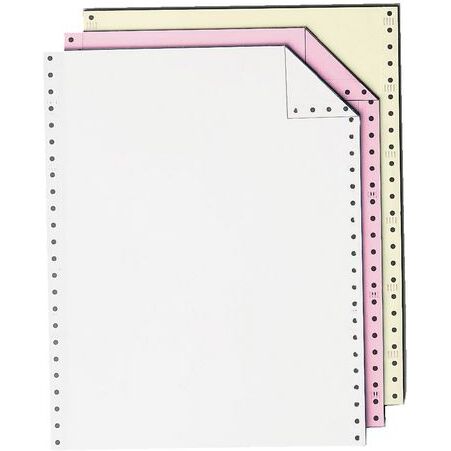 Papier listing traitement de texte Exacompta 3 exemplaires 70 g 240 x 305 mm - 1000 feuilles