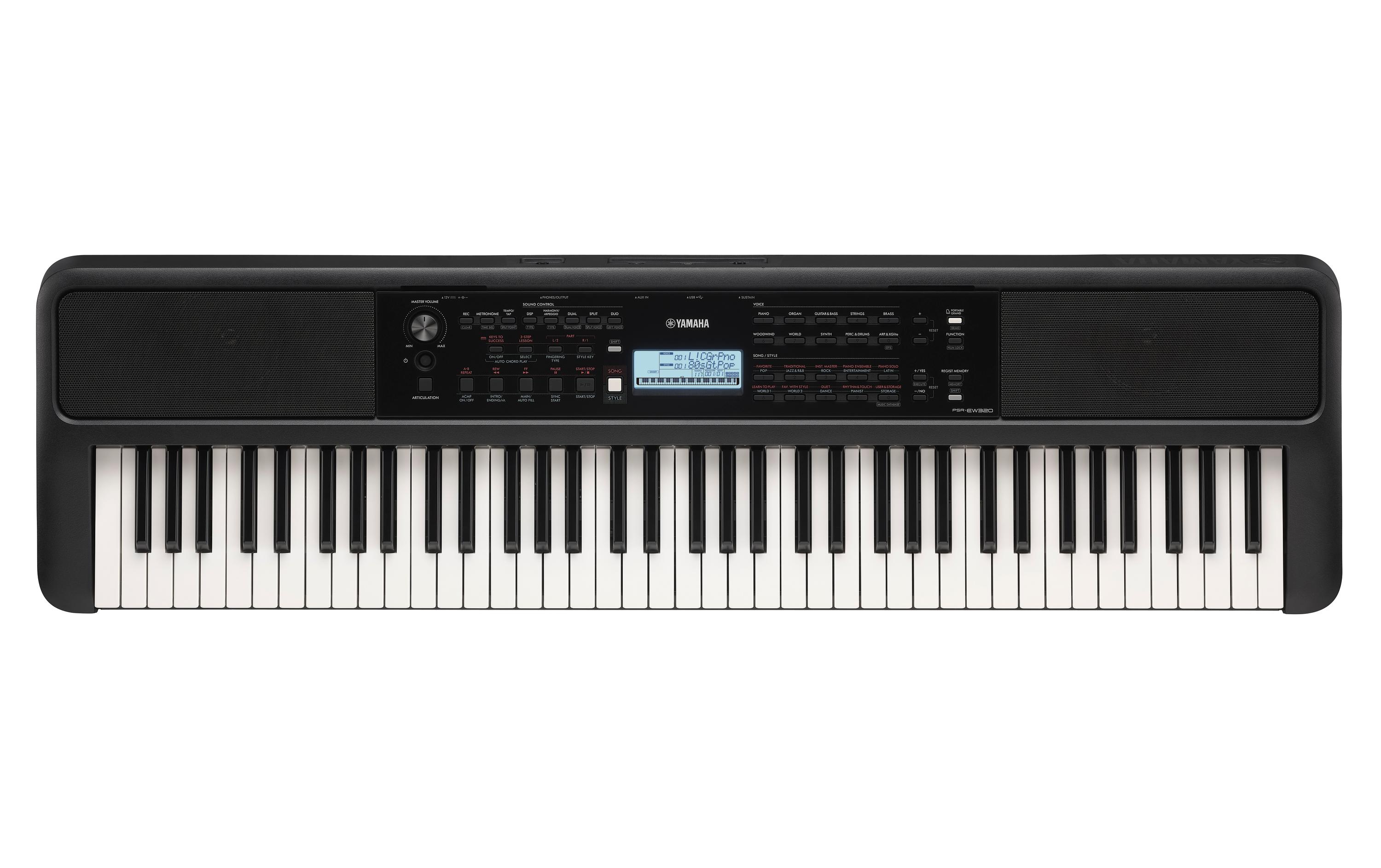 Keyboard PSR-EW320<br>Portables Keyboard mit 76 Tasten