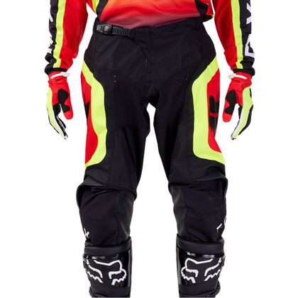 Pantalon cross Fox 180 - BALLAST 2024 - Noir / Rouge