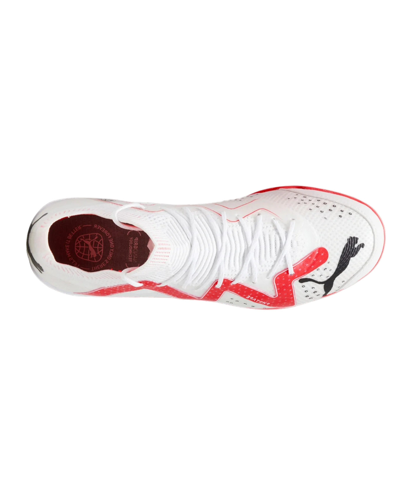 PUMA FUTURE Ulitmate Court Breakthrough Weiss Rot F01