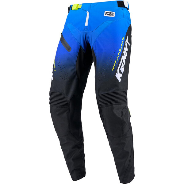 Kenny - Pantalon Titanium Noir / Bleu / Jaune fluo