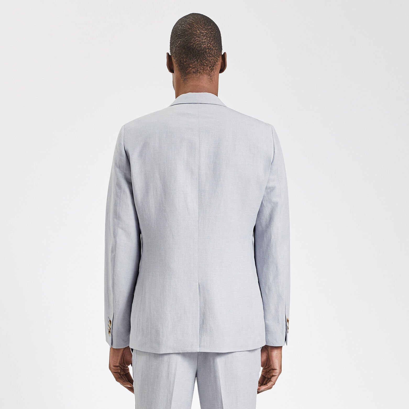 Veste de costume slim Bleu clair