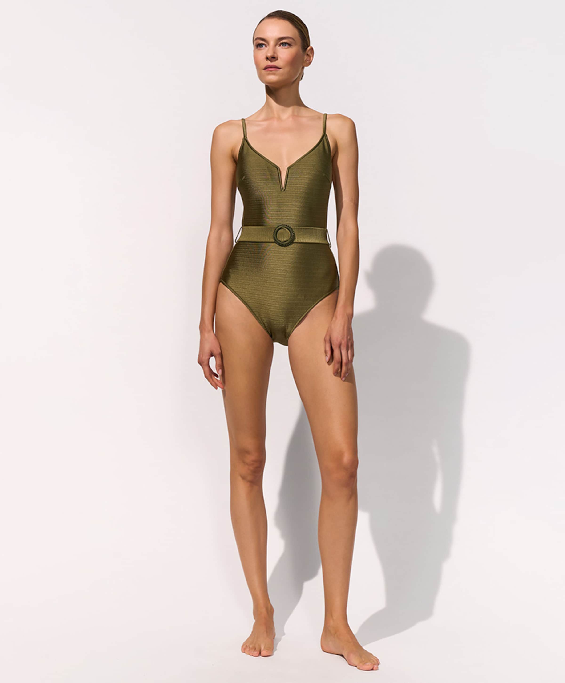Maryan Melhorn Dames badpak groen