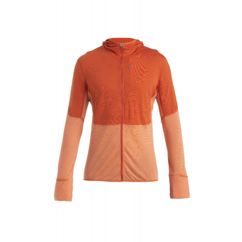 Merino 200 RealFleece Descender LS Zip Hoodie - Polaire en laine mérinos homme