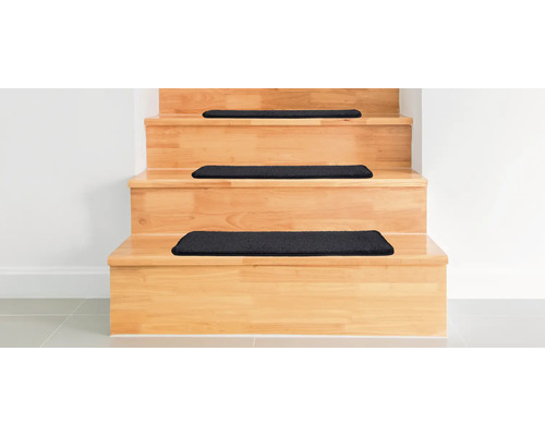 Trapmat Sweet zwart 20x65 cm