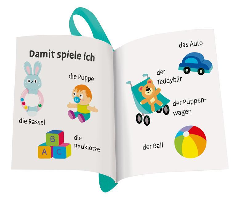 Ravensburger, play+ flip&plop: Erste Wörter (Mein allererstes Beißbuch)