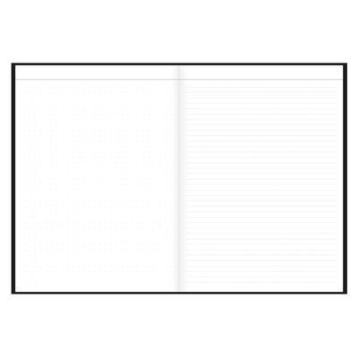 Quo Vadis Nova 21 - Carnet de notes ligné - 15 x 21 cm - navy jaune