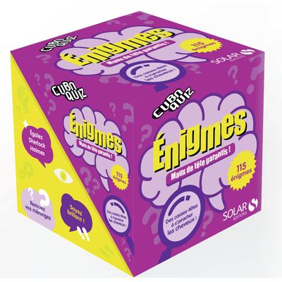 Cuboquiz - Enigmes