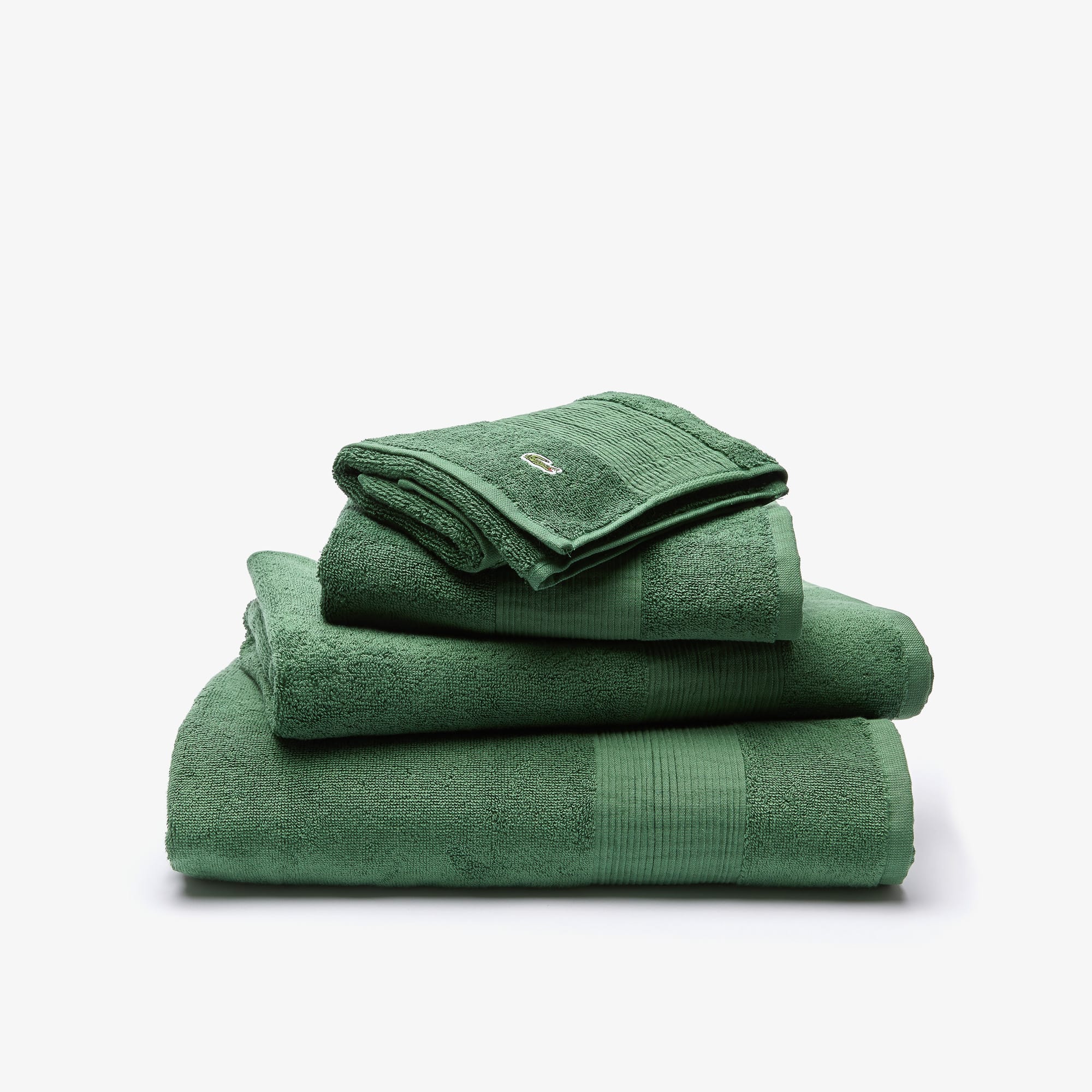 Serviette de bain L Lecroco Serviettes de bain - Vert - Lacoste - Unisex