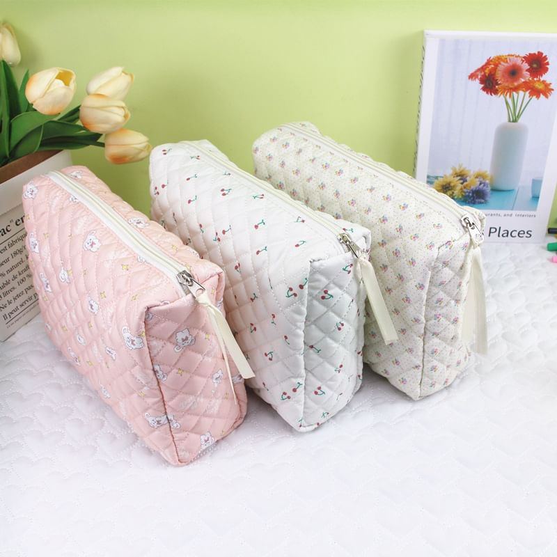 Milha - Stoffen make-uptas met print
