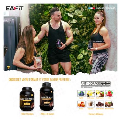 EAFIT Gainer Max Fraise 1 1 kg