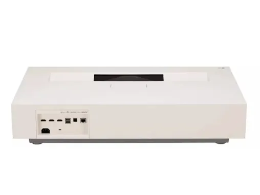 LG CineBeam HU915QE - DLP-projektor - laser - 3700 ANSI lumens - 3840 x 2160 - 16:9 - 4K - ultrakort kast objektiv - hvid