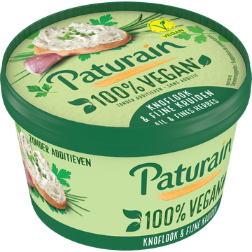 Paturain Vegan  Knoflijk & Fijne Kruiden 140g