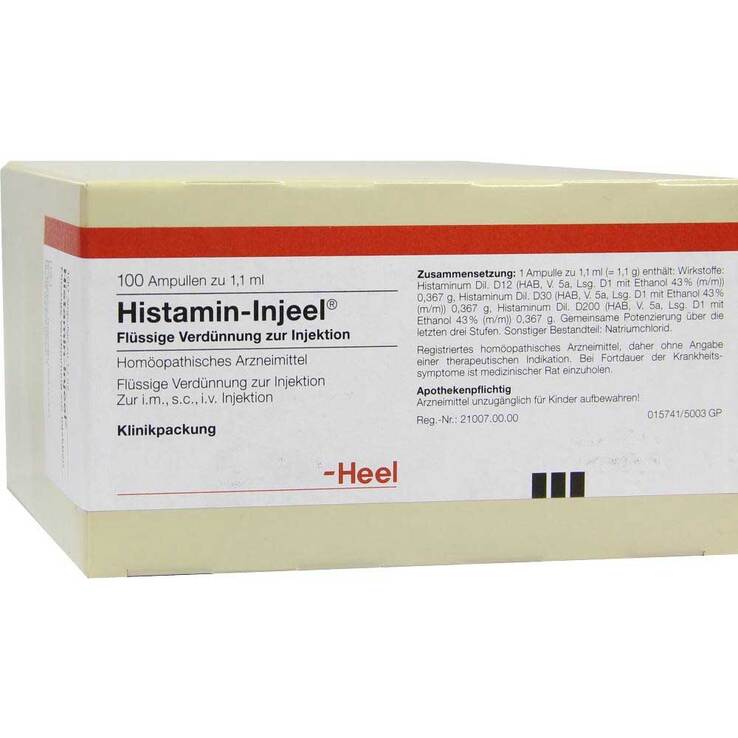 Histamin Injeel Ampullen, 100 St
