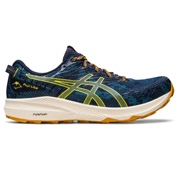 Asics Herre Trailsko Fuji Lite 3 Blå