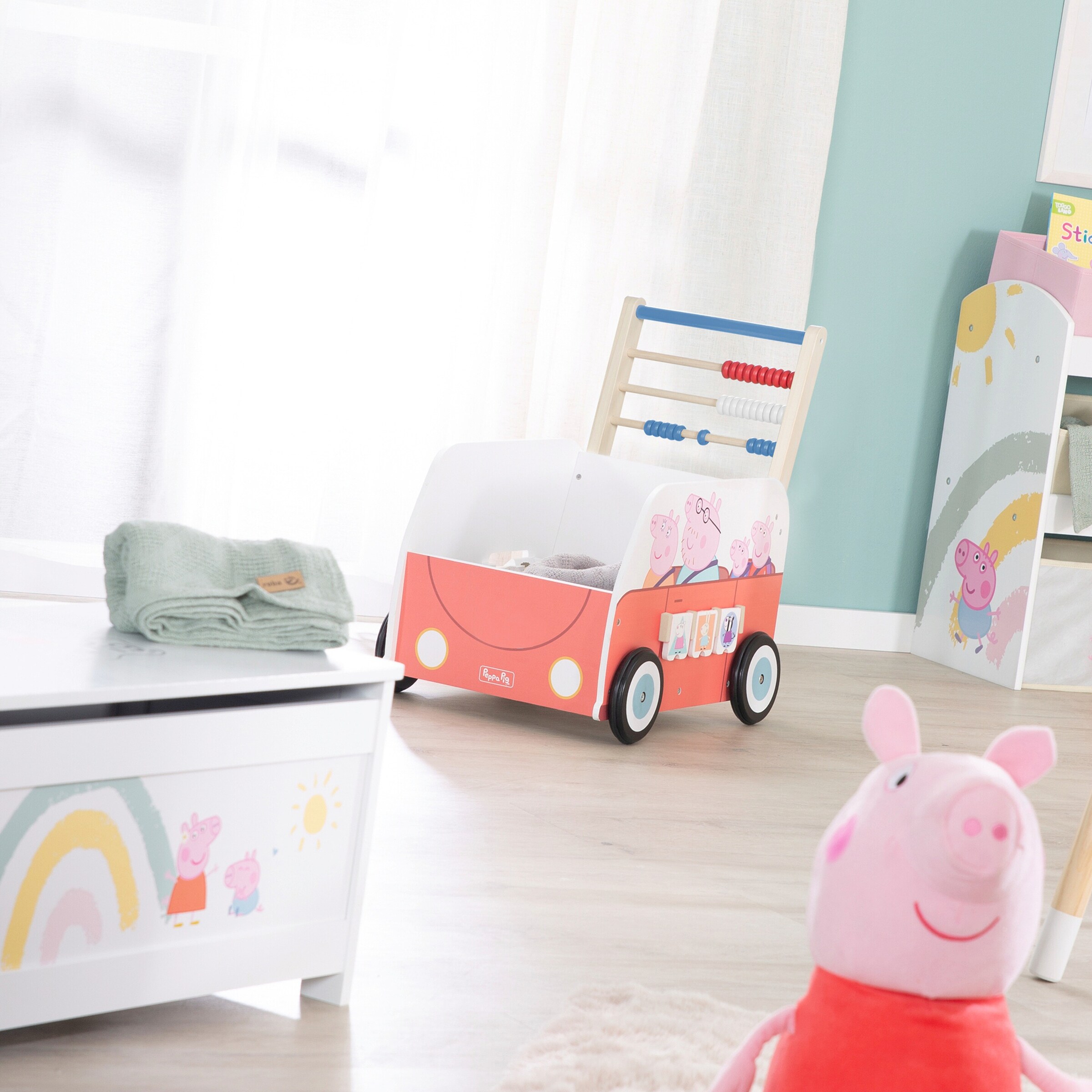 roba Bully-Schiebebus Peppa Pig