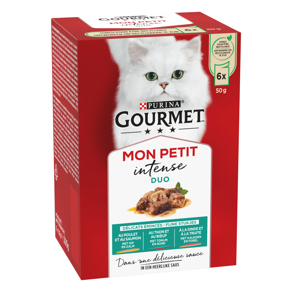 Gourmet Mon Petit Vis & Vlees6 x 50 gr