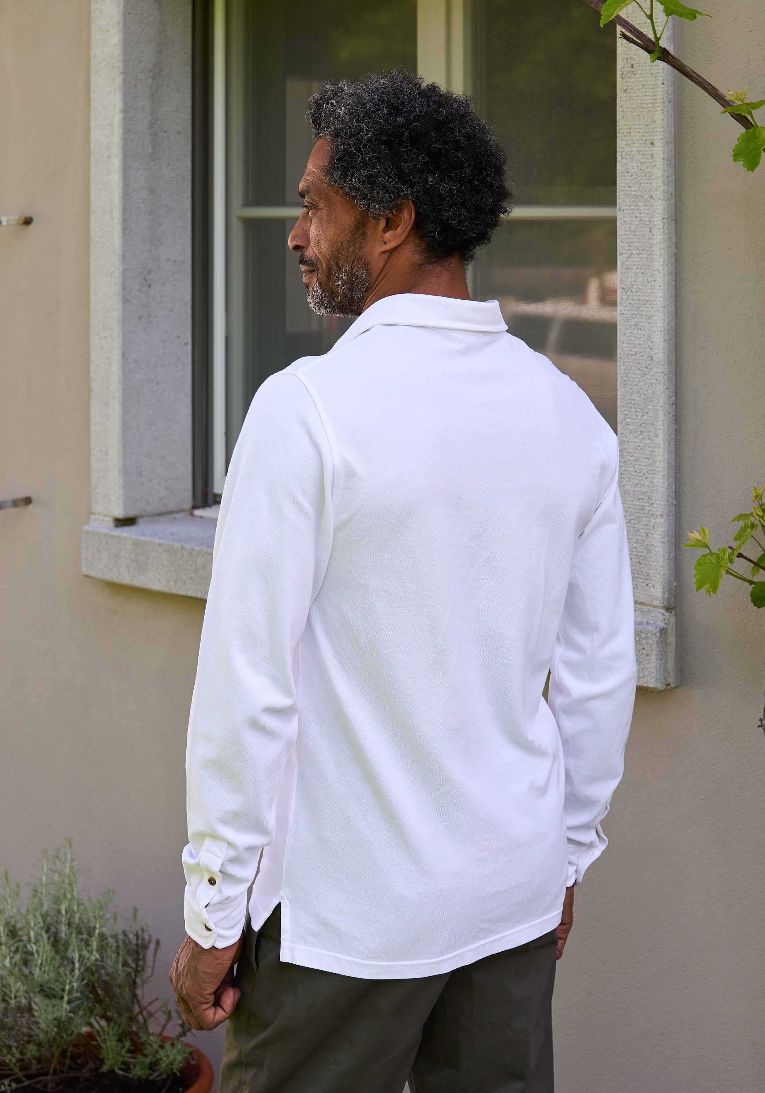 Carpasus Poloshirt Cavalo Long White