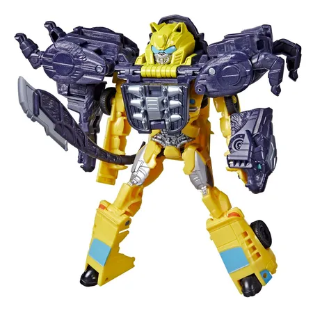 Hasbro Transformers: Aufstieg der Bestien, Beast Combiner 2er-Pack Bumblebee & Snarlsaber